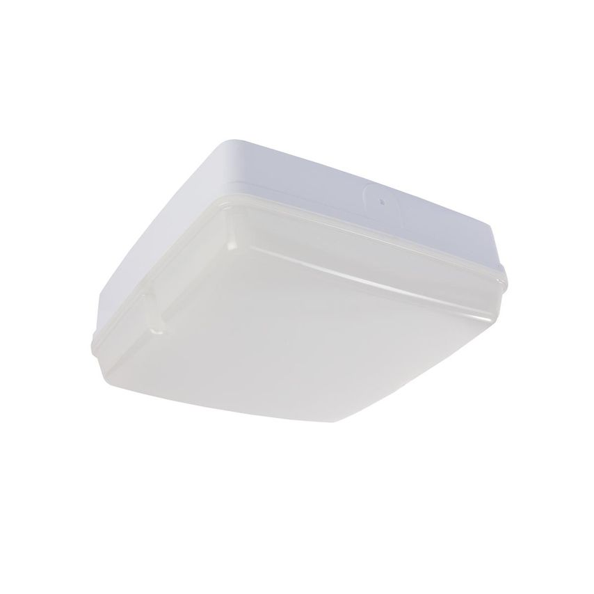 BLE Whirlow LED Square Amenity Light, IP65, 3.2V LiFePO4 Battery, White, Opal Di