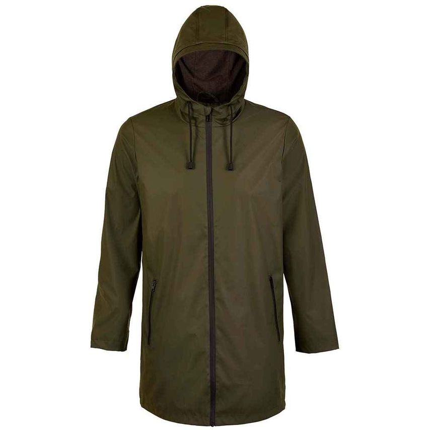 NEOBLU Antoine Wax Parka Jacket Mens Deep Khaki - 03174 DEK XL