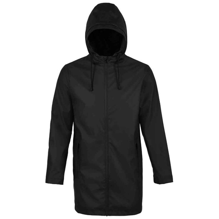 NEOBLU Antoine Wax Parka Jacket Mens Deep Black - 03174 DBK 3XL