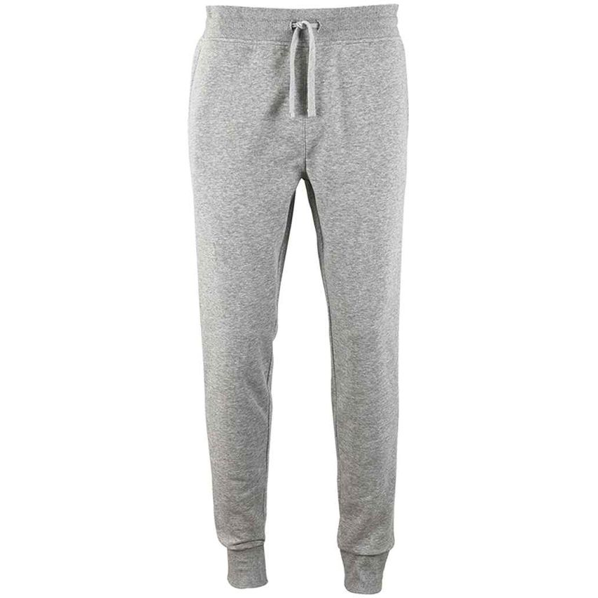 SOL'S Jake Slim Fit Jog Pants Mens Grey Marl - 02084 GYM M