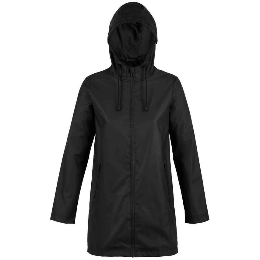 NEOBLU Ladies Antoine Wax Parka Jacket Ladies Deep Black - 03175 DBK XXL