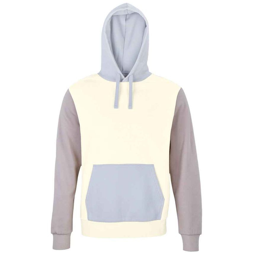 SOL'S Unisex Collins Organic Contrast Hoodie Unisex Natural 03818 Natural S