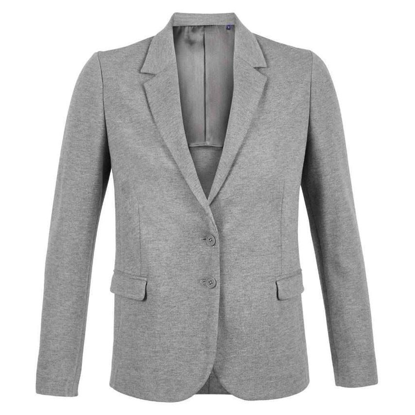 NEOBLU Ladies Marcel Piqu Blazer Ladies Grey Marl - 03170 GME 44