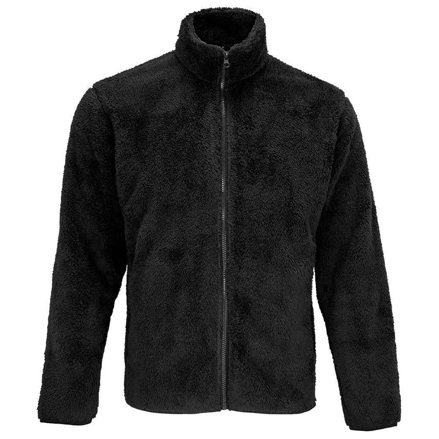 SOL'S Unisex Finch Fluffy Jacket Unisex Black 04022 Black 2XS