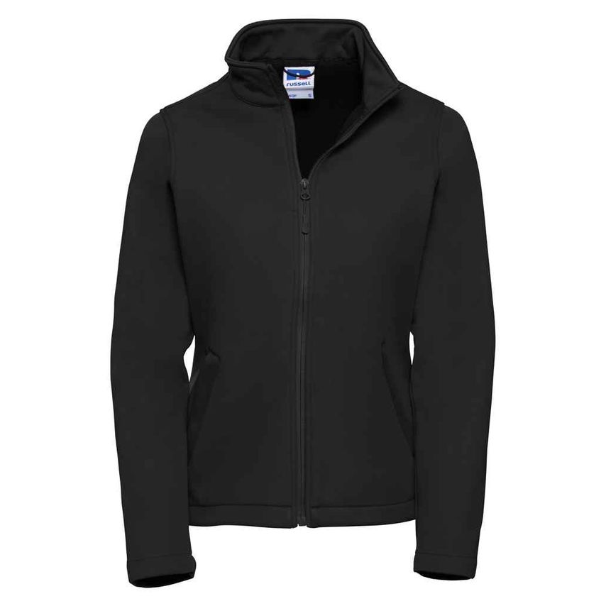 Russell Ladies Smart Soft Shell Jacket Ladies Black 040F Black 3XL
