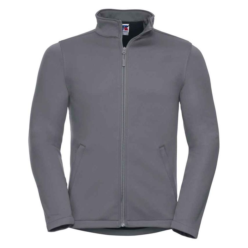 Russell Smart Soft Shell Jacket Mens Convoy Grey - 040M CVY XS