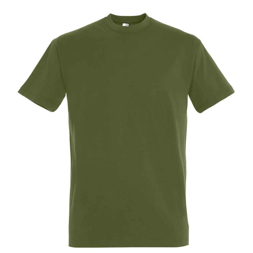 SOL'S Imperial Heavy T-Shirt Mens Dark Khaki - 11500 DKH S