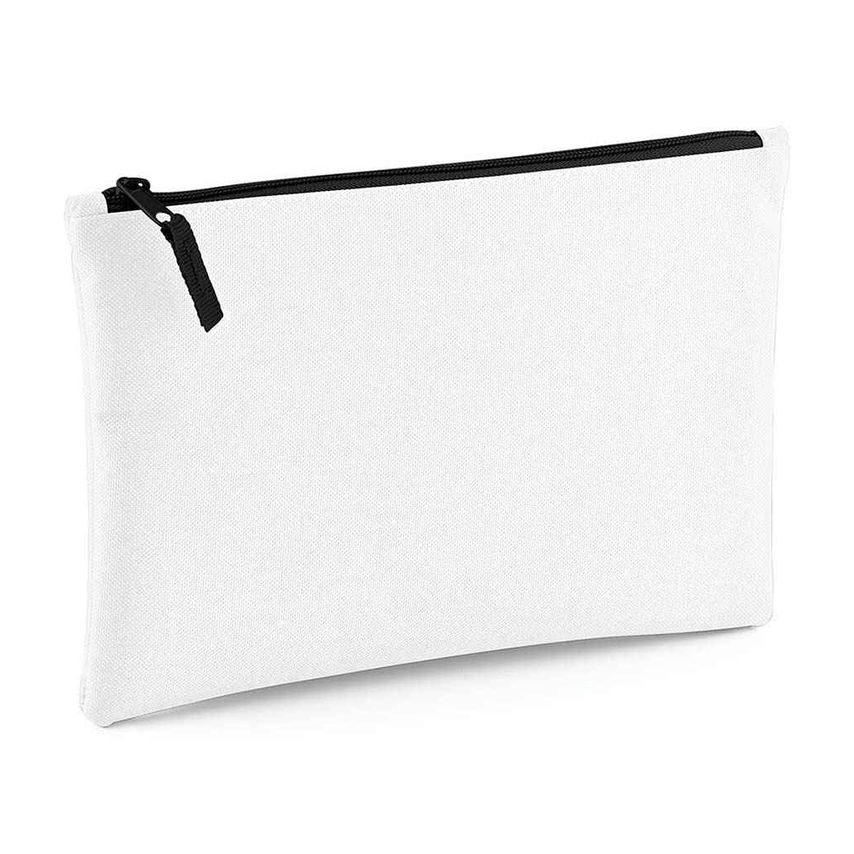 BagBase Grab Pouch White/Black - BG38 WH/BK ONE