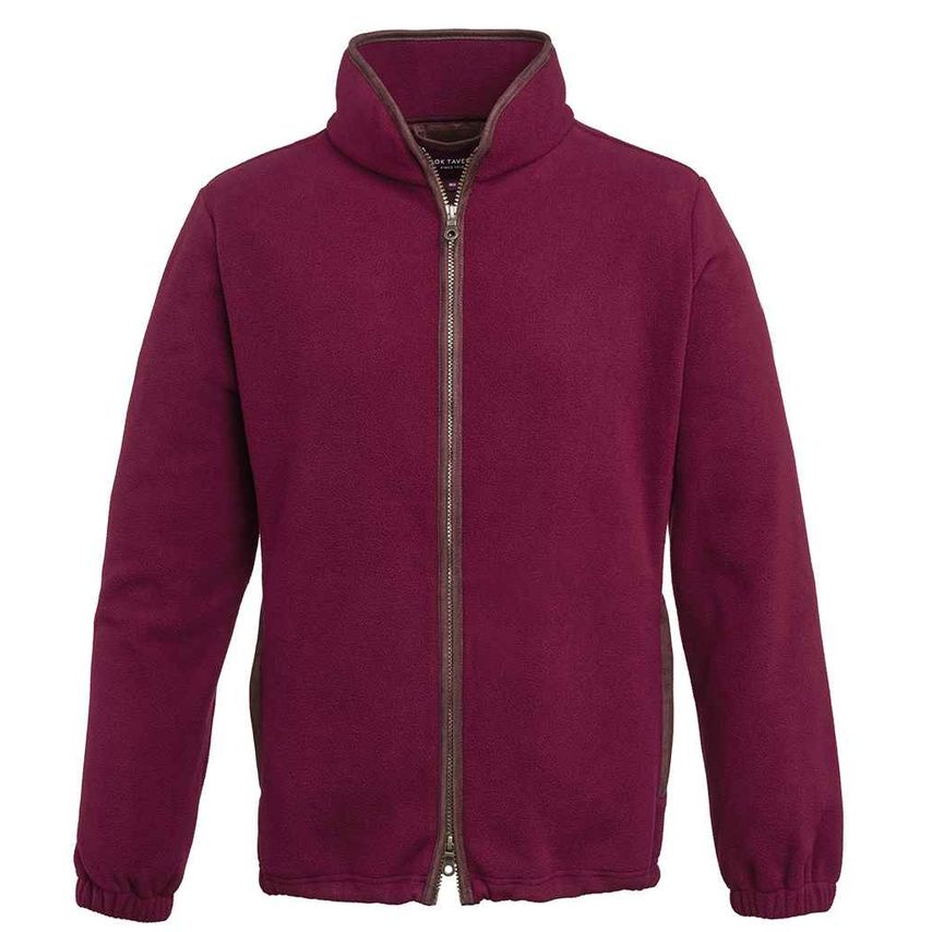 Brook Taverner Unisex Baltimore Fleece Jacket Unisex Fig - BK524 FIG XS