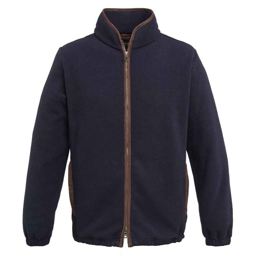 Brook Taverner Unisex Baltimore Fleece Jacket Unisex Navy - BK524 NAV L