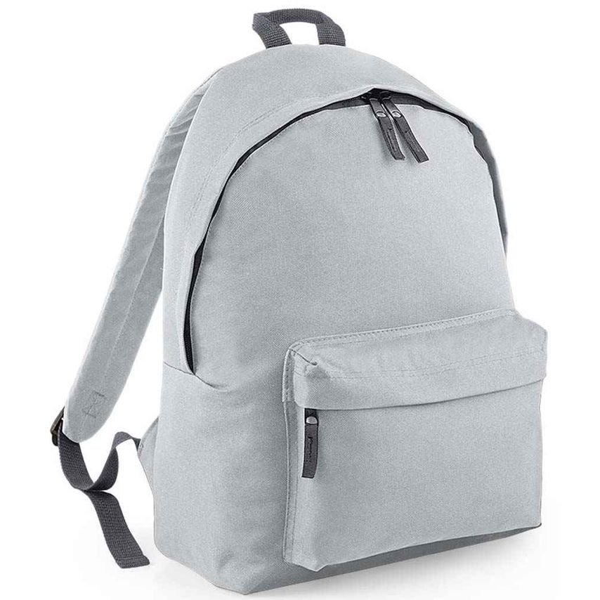 BagBase Original Fashion Backpack Light Grey/Graphite Grey - BG125 LG/GP ONE