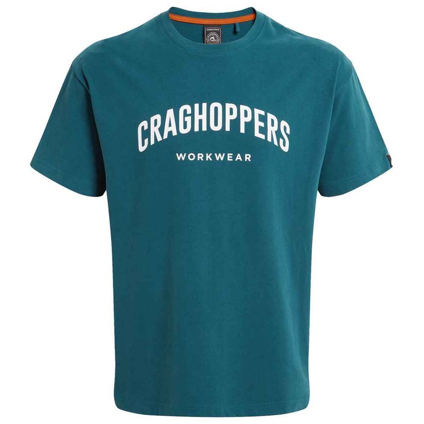 Craghoppers Workwear Batley T-Shirt Mens Dark Aegean Blue - CR702 DAB S