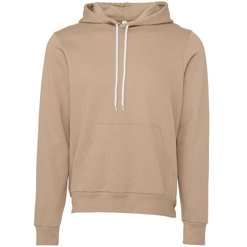 Bella+Canvas Canvas Unisex Pullover Hoodie Unisex Tan - CV3719 TAN L