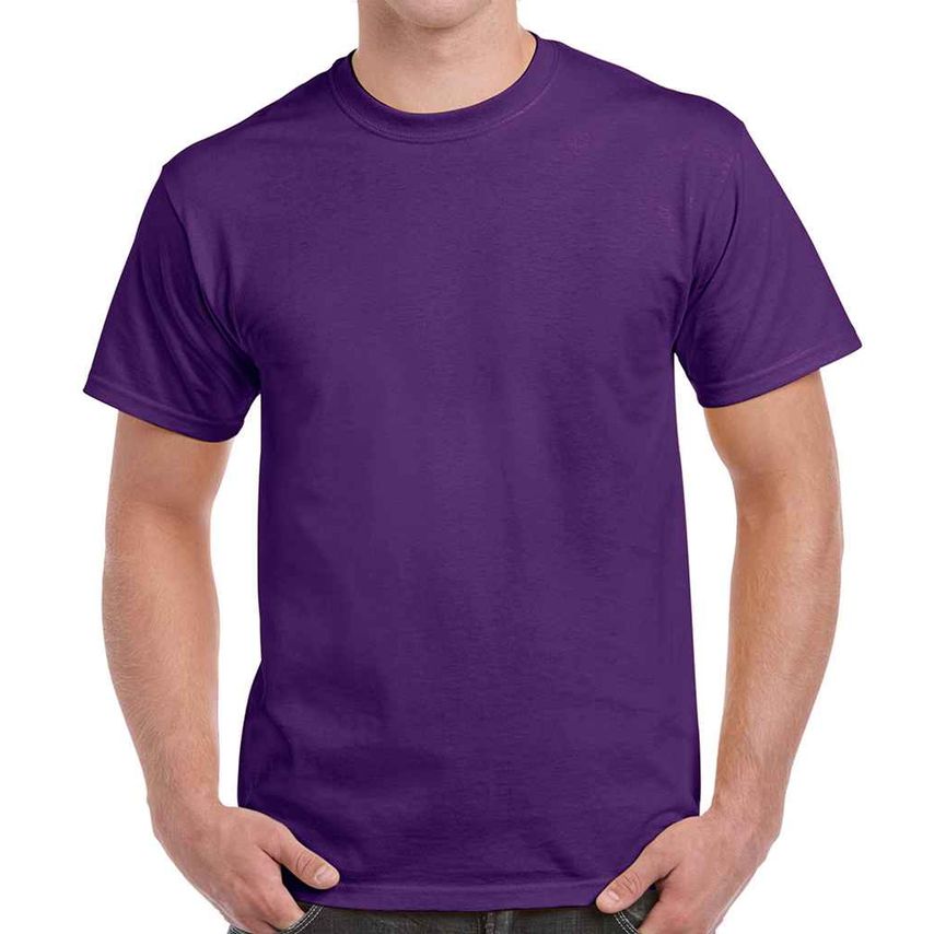 Gildan Ultra Cotton T-Shirt Mens Purple - GD02 PUR XXL