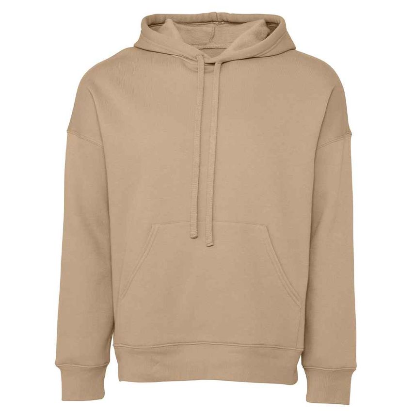 Bella+Canvas Canvas Unisex Sponge Fleece Dtm Hoodie Unisex Tan - CV3729 TAN M