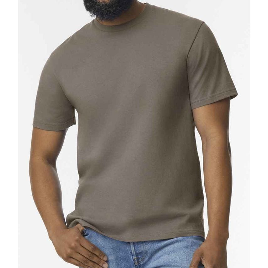 Gildan SoftStyle Midweight T-Shirt Mens Brown Savana - GD15 BNS S
