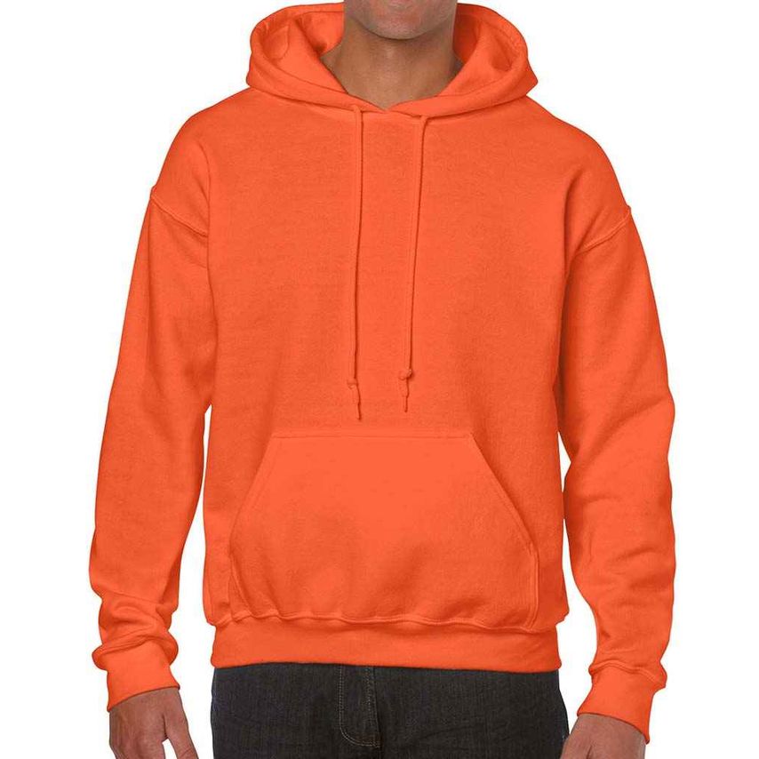 Gildan Heavy Blend Hooded Sweatshirt Mens Orange - GD57 ORA L