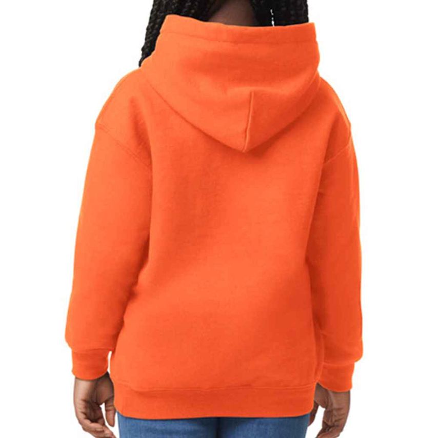 Gildan Kids Heavy Blend Hooded Sweatshirt Kids Orange - GD57B ORA 12=XL
