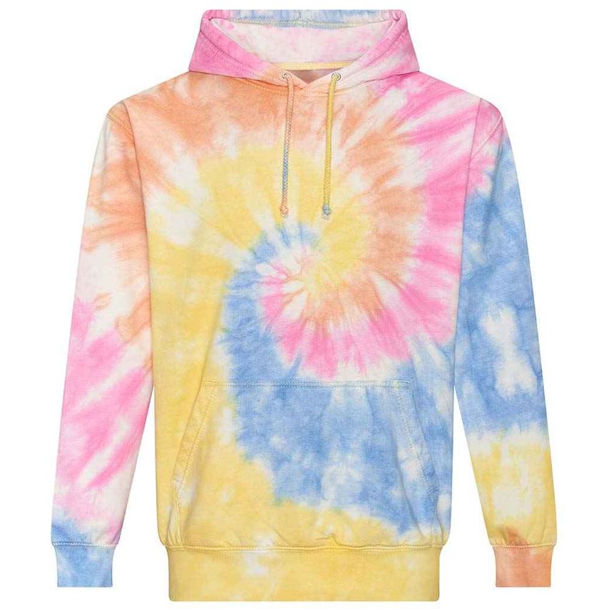 Just Hoods AWDis Tie-Dye Hoodie Mens Tie Dye Swirl - JH022 TDS M