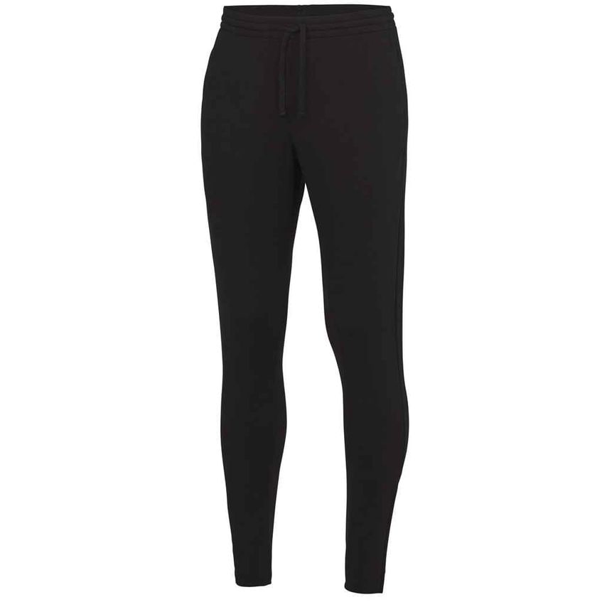 Just Cool AWDis Cool Tapered Jog Pants Mens Jet Black - JC082 JBK XXL