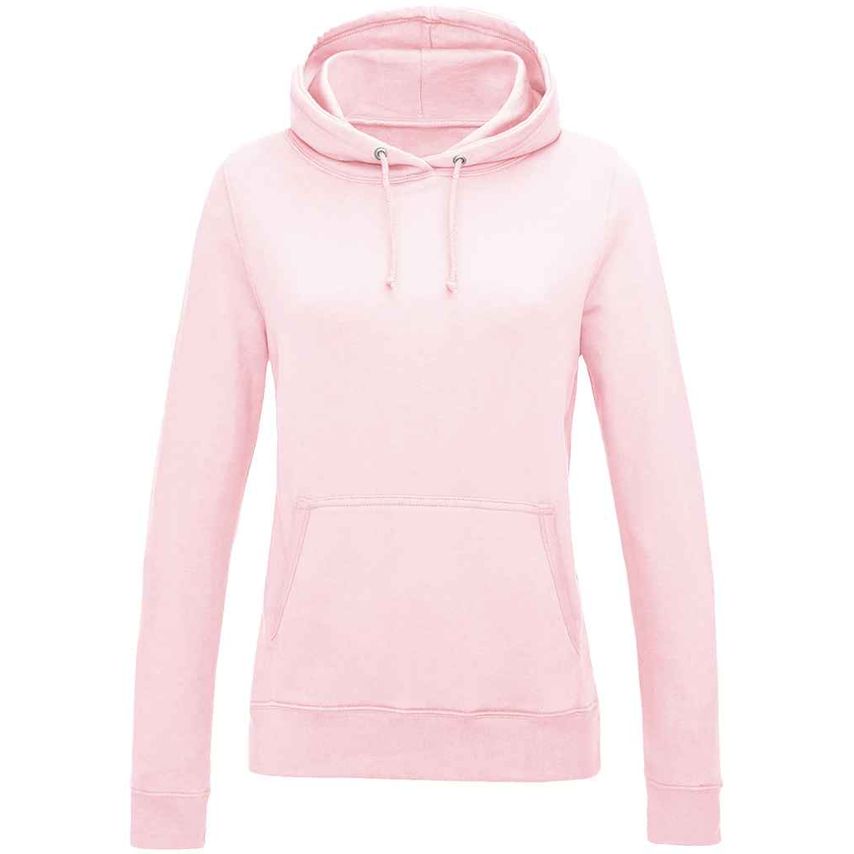 Just Hoods AWDis Ladies College Hoodie Ladies Baby Pink - JH001F BPI M