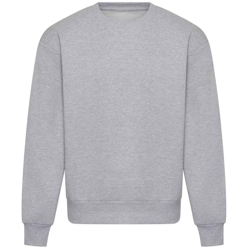 Just Hoods AWDis Signature Heavy Weight Sweatshirt Unisex Heather Grey - JH123 H