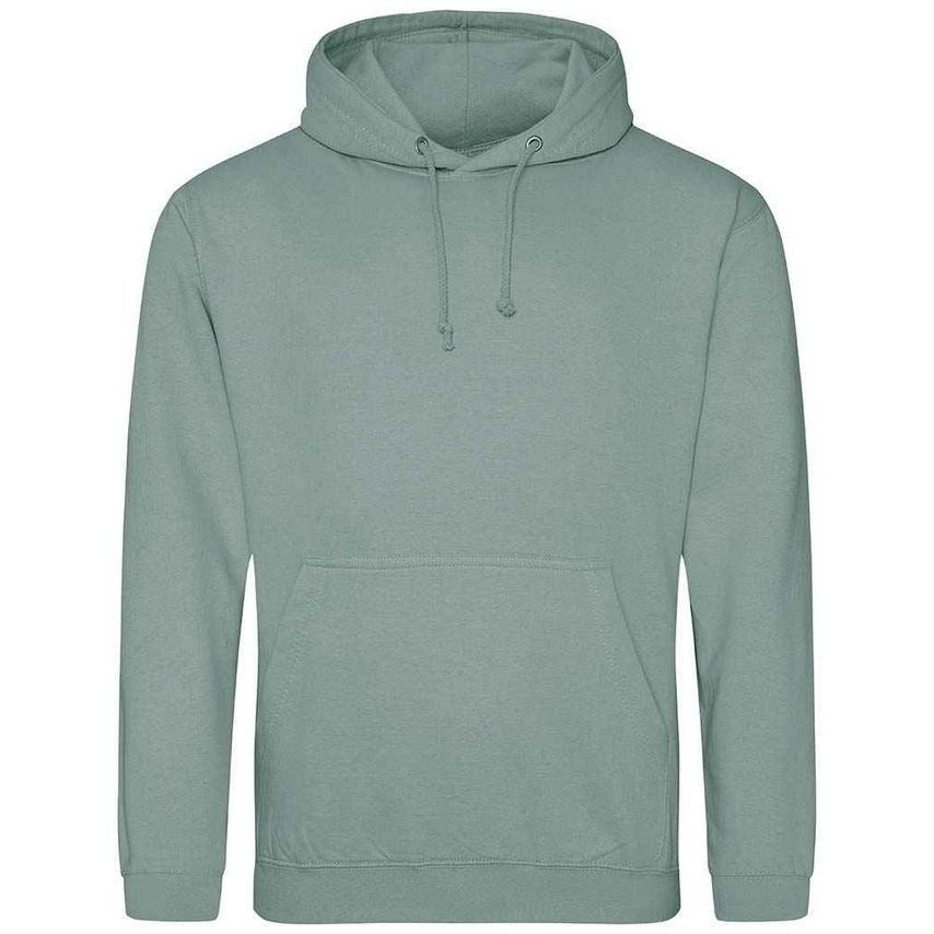 Just Hoods AWDis College Hoodie Mens Dusty Green - JH001 DUG XXL