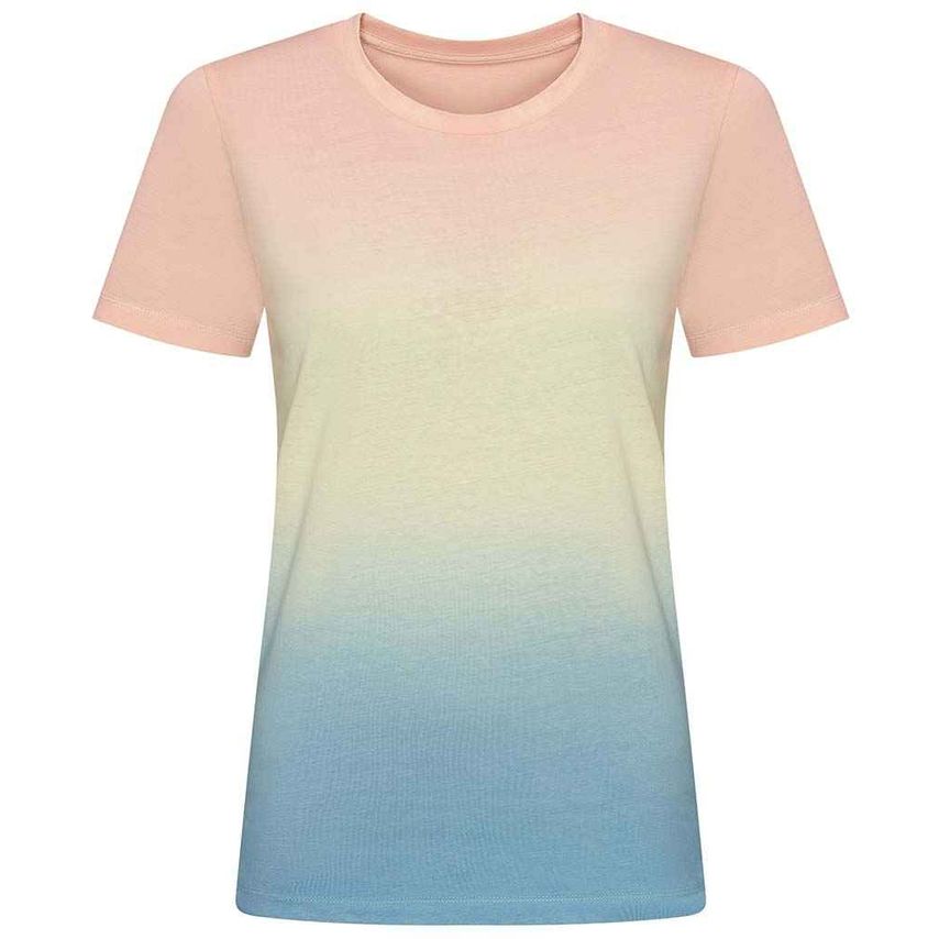 Just Ts AWDis Tie-Dye T-Shirt Mens Pastel Sunset Dip - JT022 PSD M