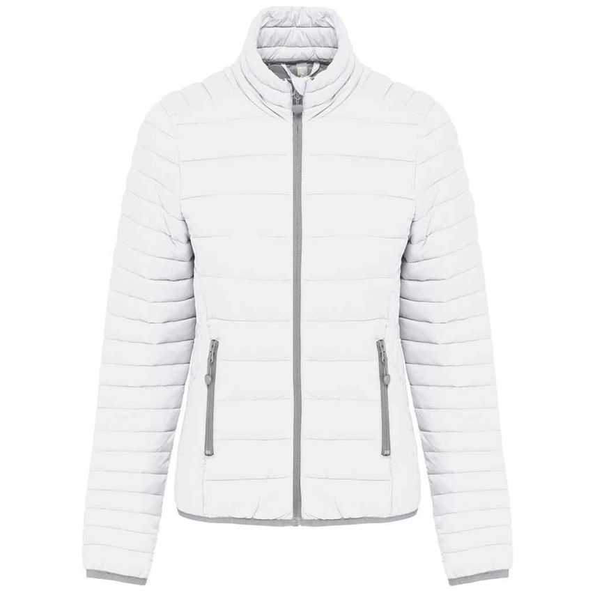 Kariban Ladies Lightweight Padded Jacket Ladies White - KB6121 WHI XL