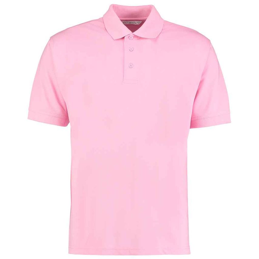 Kustom Kit Klassic Poly/Cotton Piqu Polo Shirt Mens Pink - K403 PIN 3XL