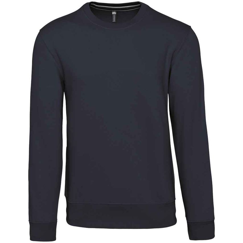 Kariban Crew Neck Sweatshirt Mens Navy - KB488 NAV 3XL