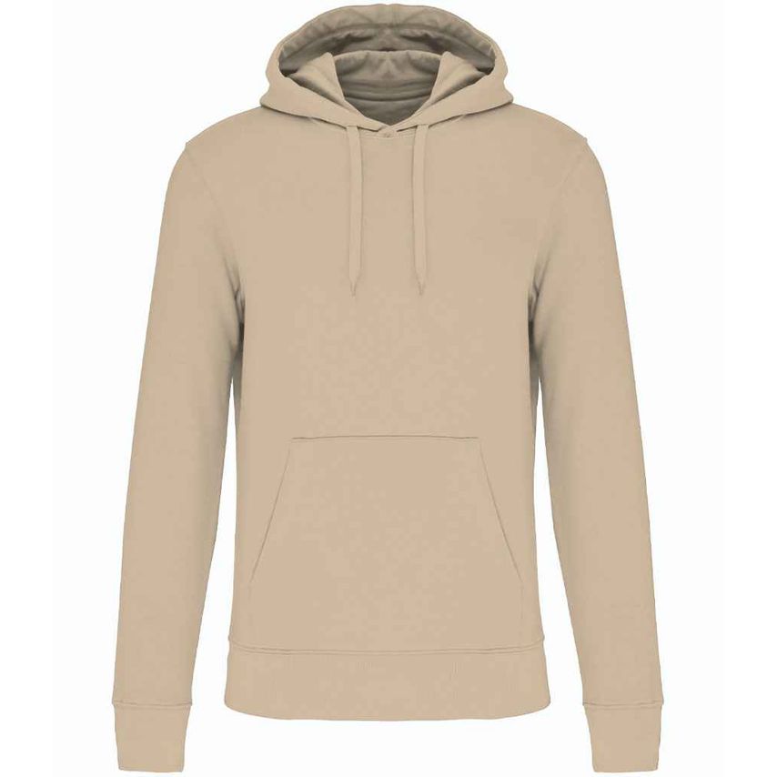 Kariban Eco Friendly Hooded Sweatshirt Mens Light Sand - KB4027 LSA XXL