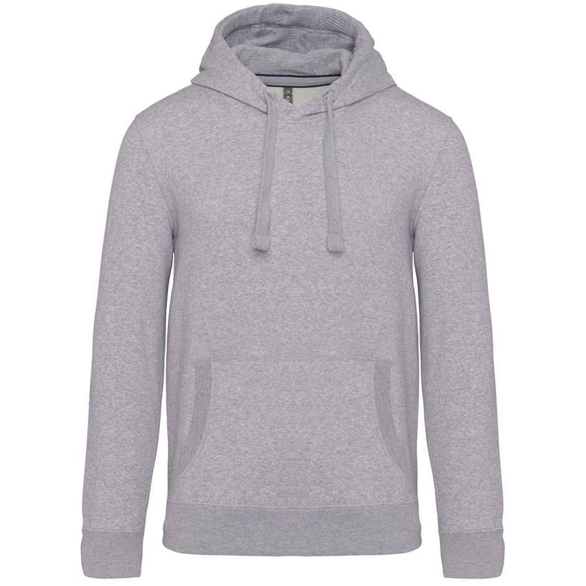 Kariban Hooded Sweatshirt Mens Oxford Grey - KB489 OXF XS