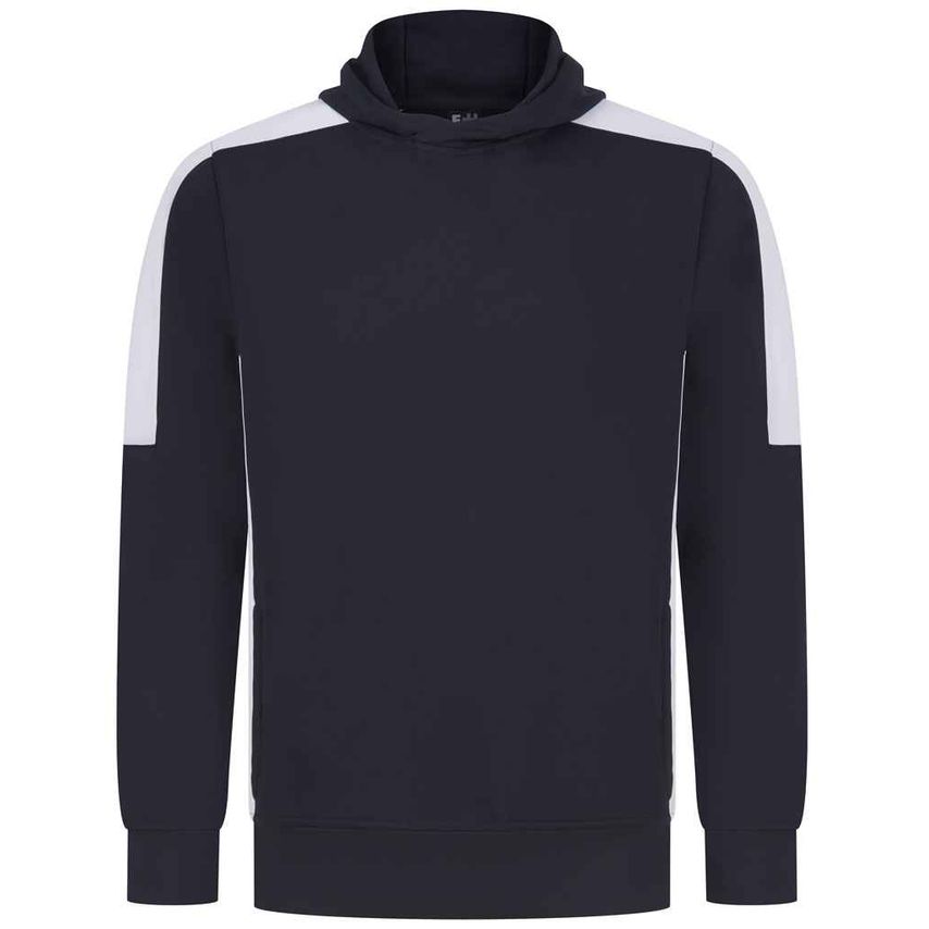 Finden + Hales Unisex Team Hoodie Mens Navy/White - LV341 NV/WH L
