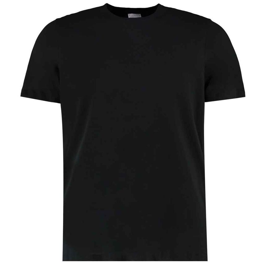Kustom Kit Fashion Fit Cotton T-Shirt Mens Black K507 Black M