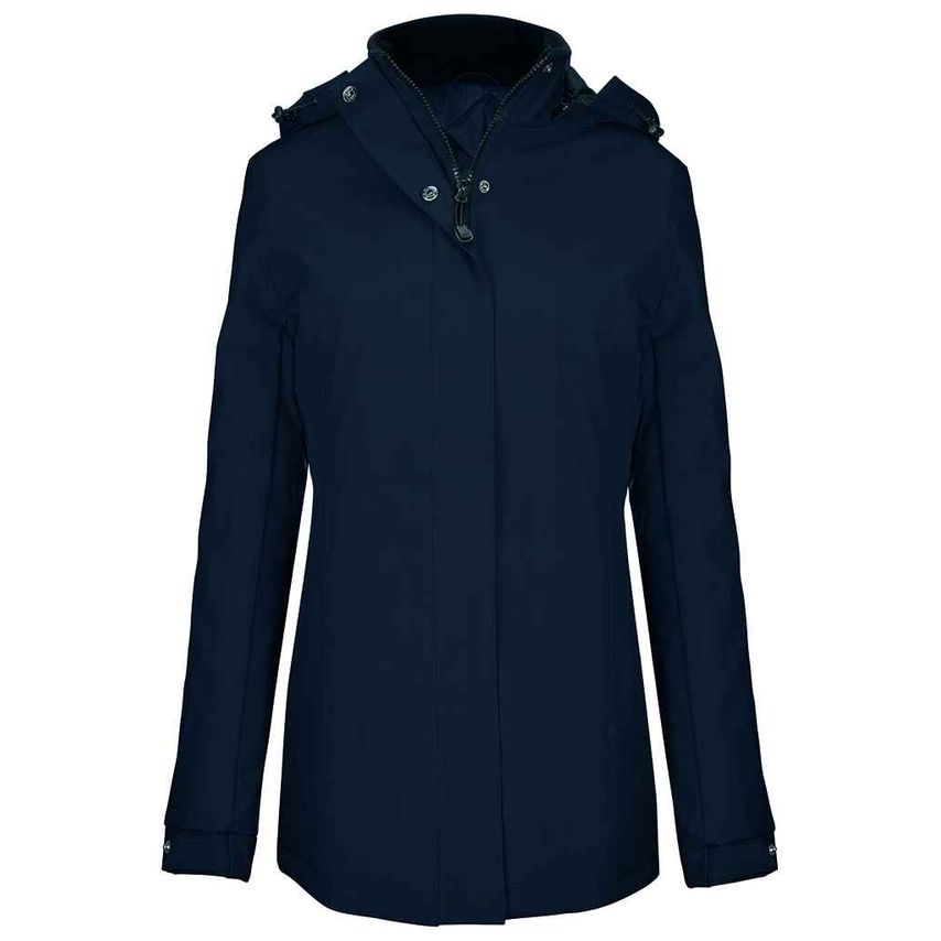 Kariban Ladies Parka Jacket Ladies Black KB6108 Black L