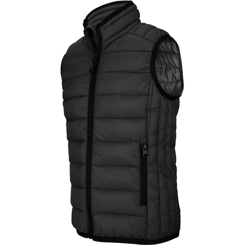 Kariban Lightweight Padded Bodywarmer Mens Black KB6113 Black XL