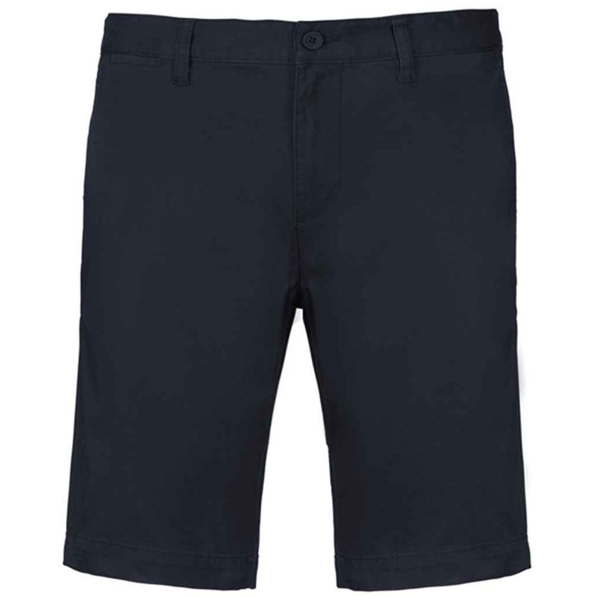 Kariban Chino Bermuda Shorts Mens Dark Navy - KB750 DKN M=42
