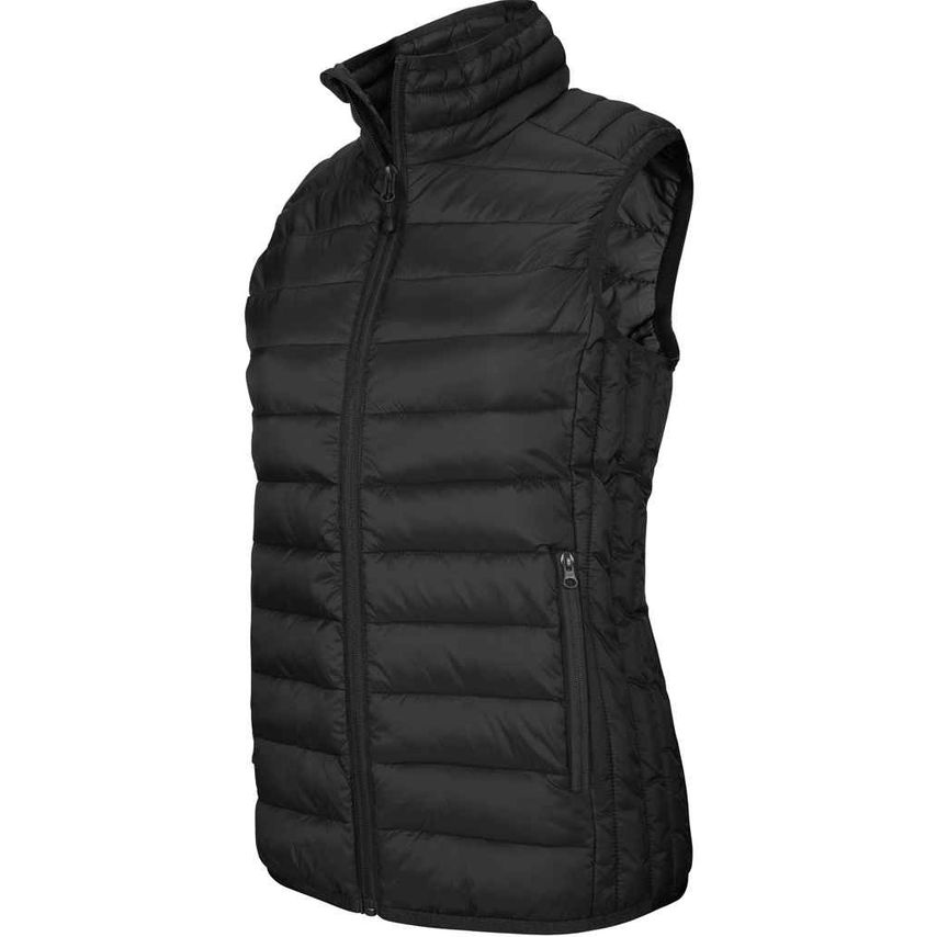 Kariban Ladies Lightweight Padded Bodywarmer Ladies Black KB6114 Black XS