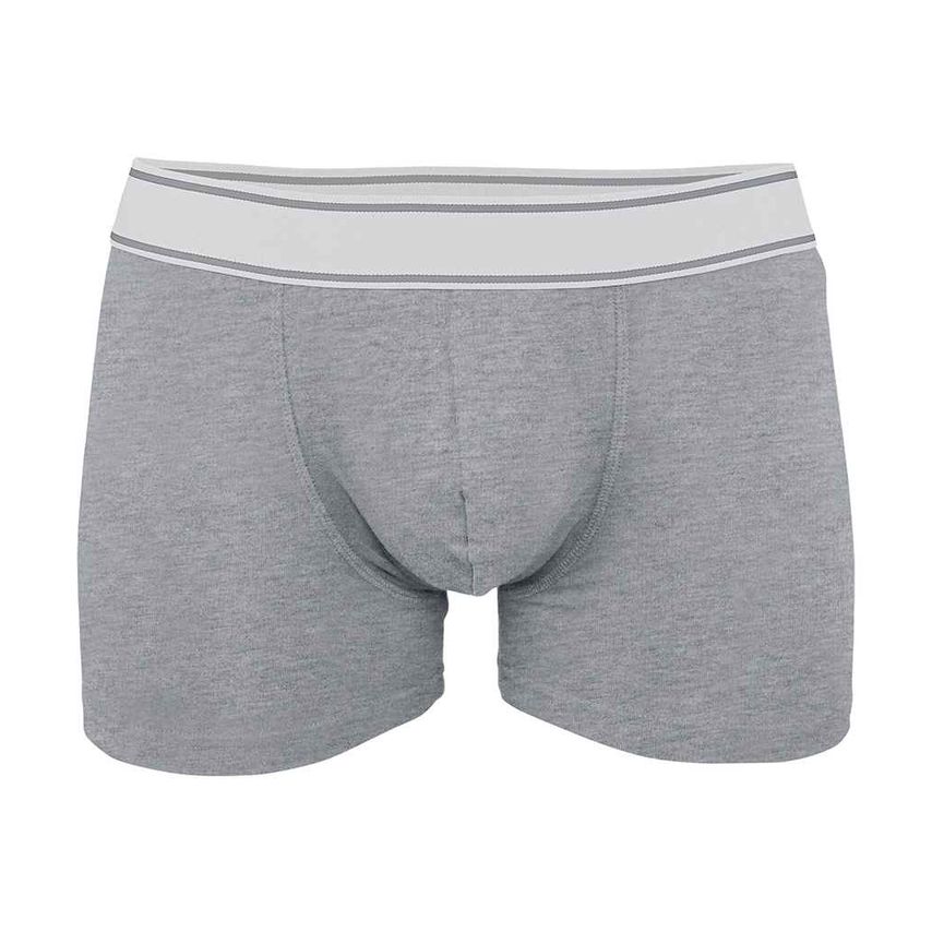 Kariban Boxers Mens Oxford Grey - KB800 OXF L