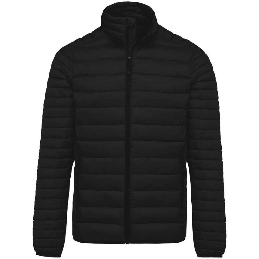 Kariban Lightweight Padded Jacket Mens Black KB6120 Black M