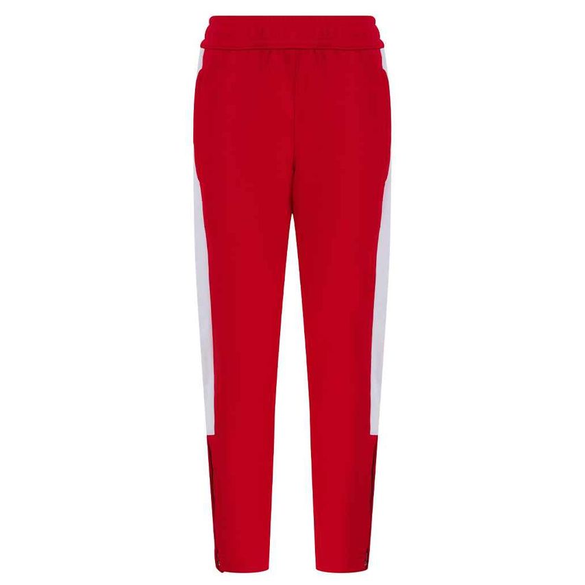 Finden + Hales Kids Knitted Tracksuit Pants Kids Red/White - LV883 RD/WH 13