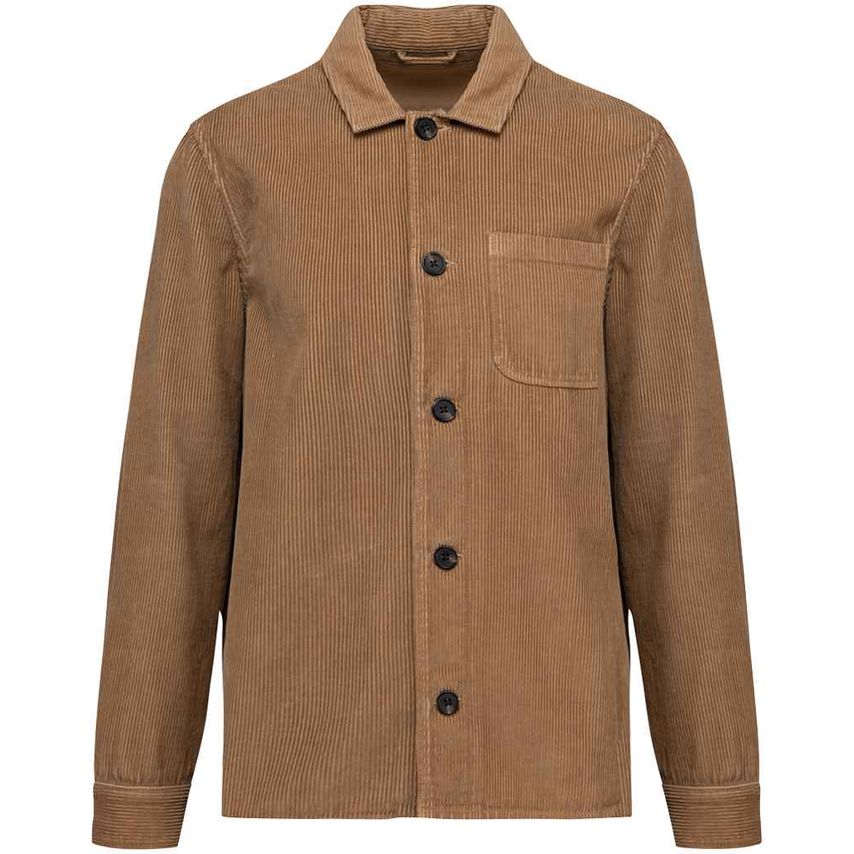 Native Spirit Corduroy Jacket Mens Washed Camel - NS603 WCA 3XL