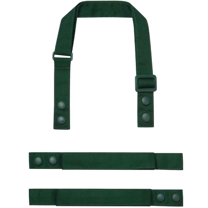 Premier Swap and Pop Customisable Apron Straps Bottle Green - PR191 BOT ONE
