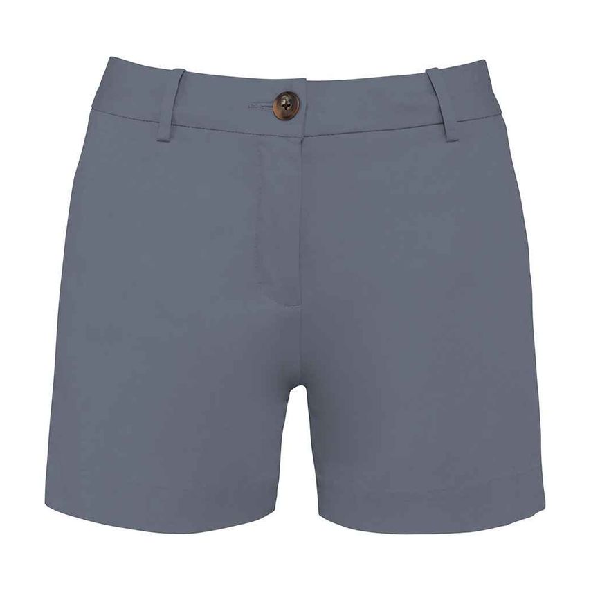 Native Spirit Ladies Chino Shorts Ladies Mineral Grey - NS739 MNL 44