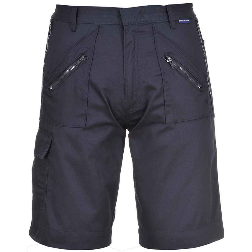 Portwest Action Shorts Mens Dark Navy - PW103 DKN L