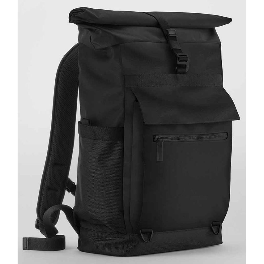 Quadra Axis Roll-Top Backpack Black QD275 Black One