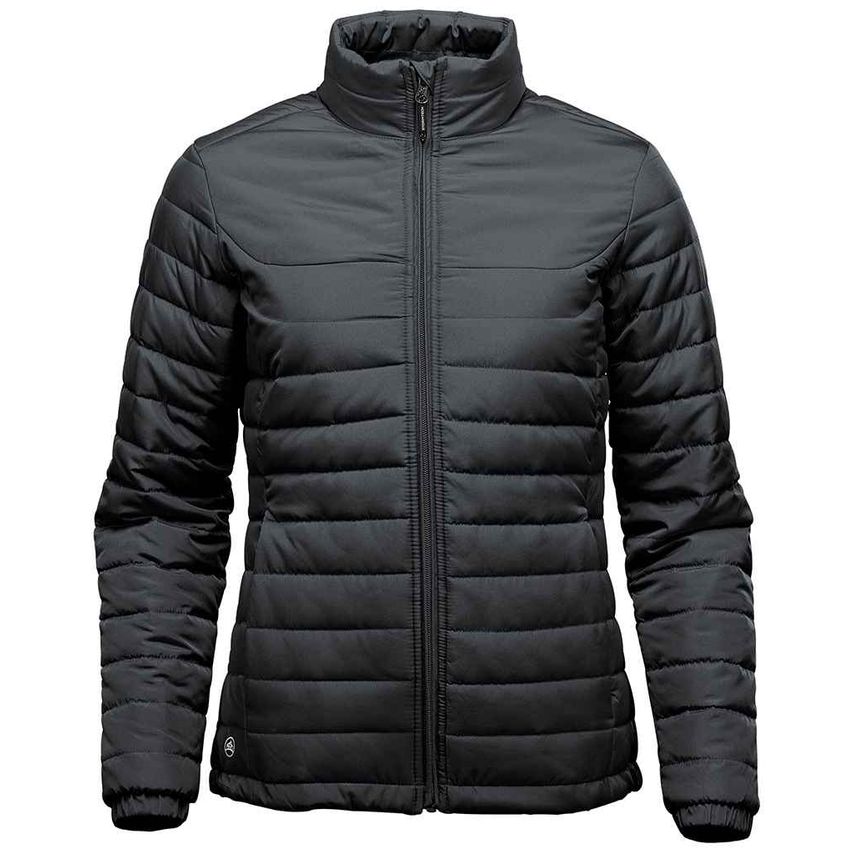 Stormtech Ladies Nautilus Quilted Jacket Ladies Black QX1W Black XXL