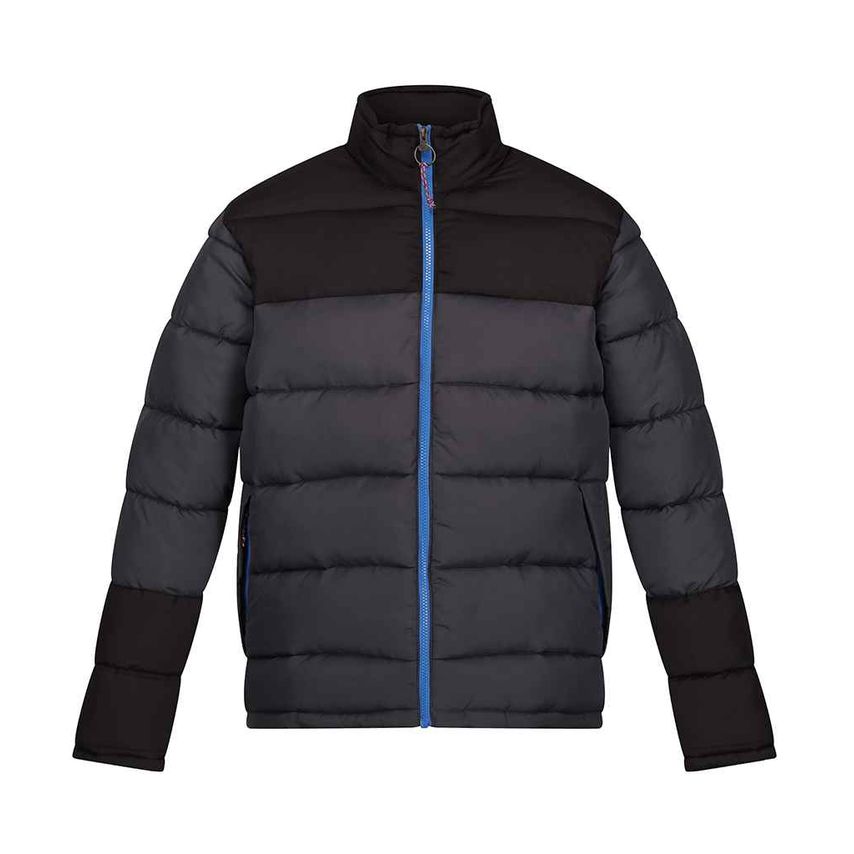 Regatta Professional Regatta Vintage Puffer Jacket Mens Seal Grey/Black - RG432
