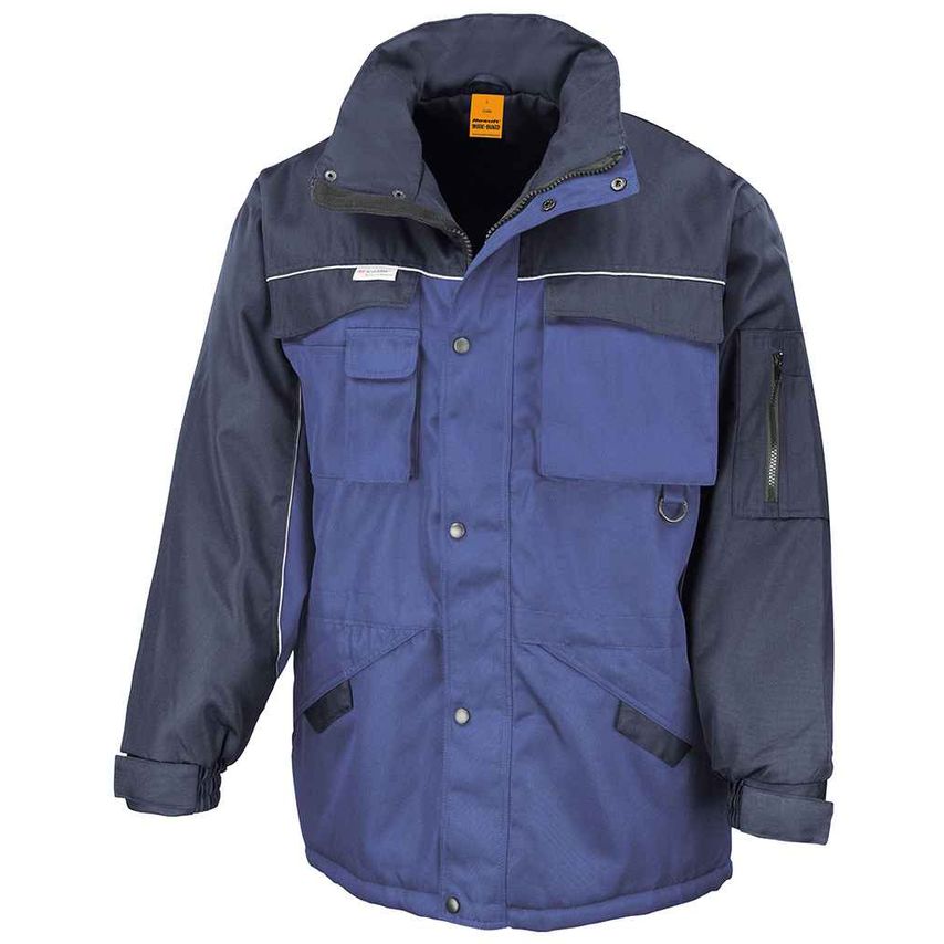 Result Heavy Duty Combo Coat Mens Royal Blue/Navy - RS72 RY/NV S